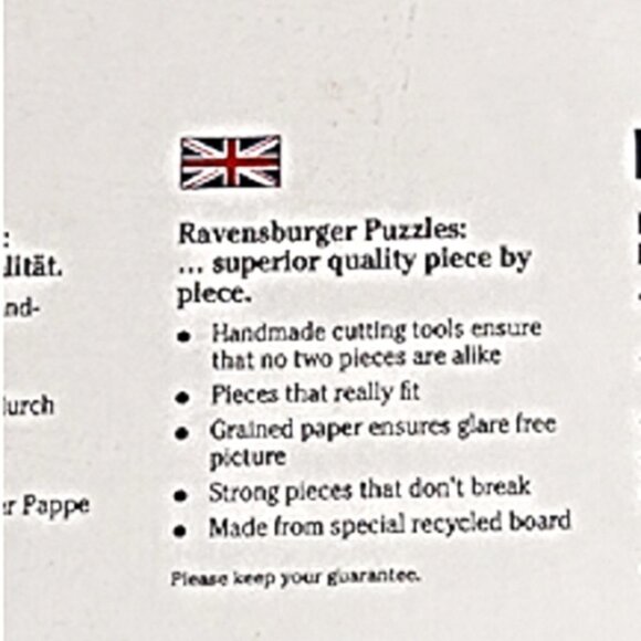 NEW in Box Ravensburger Jigsaw Puzzle 1500 Pieces Neuschwanstein Castle - Picture 3 of 5